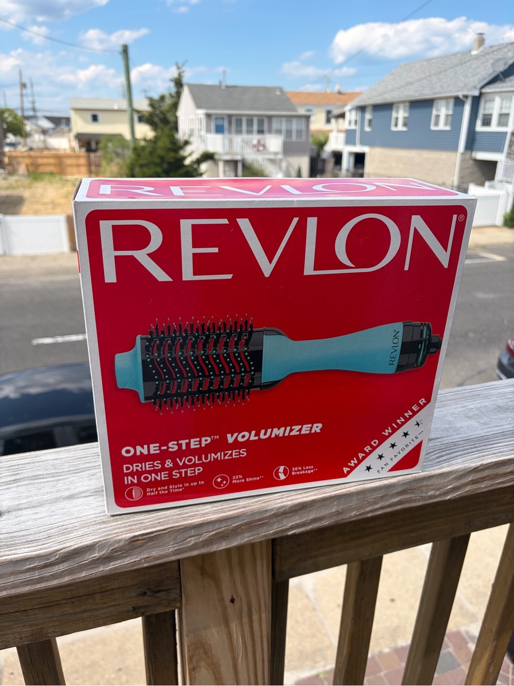 Revlon One-Step Volumizer Hair Brush - Teal and Black